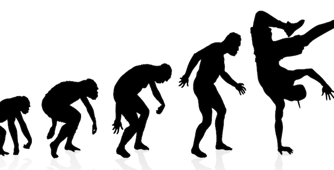 evolution danse