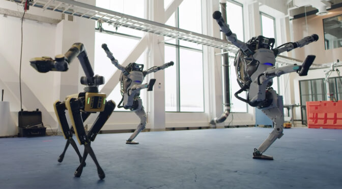 Robot danse