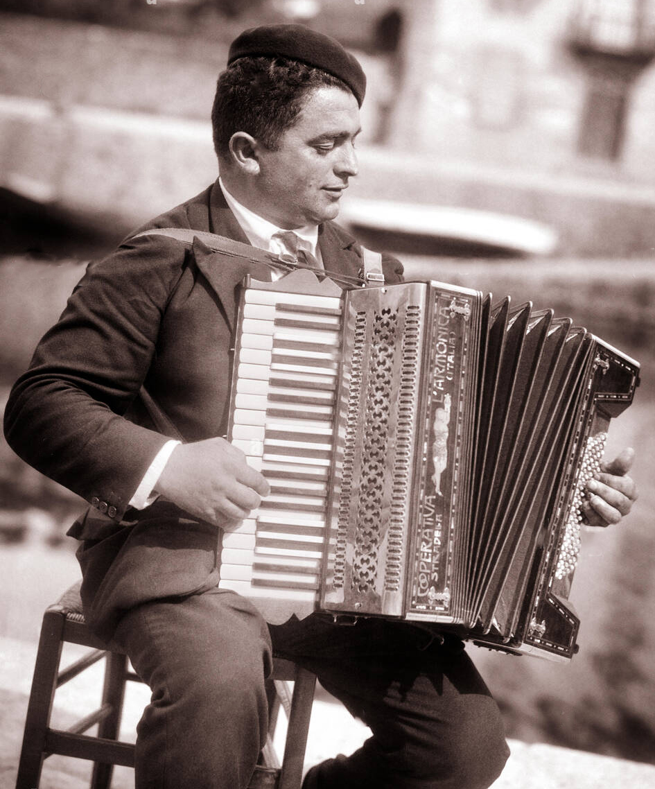 Accordéoniste piano accordéon
