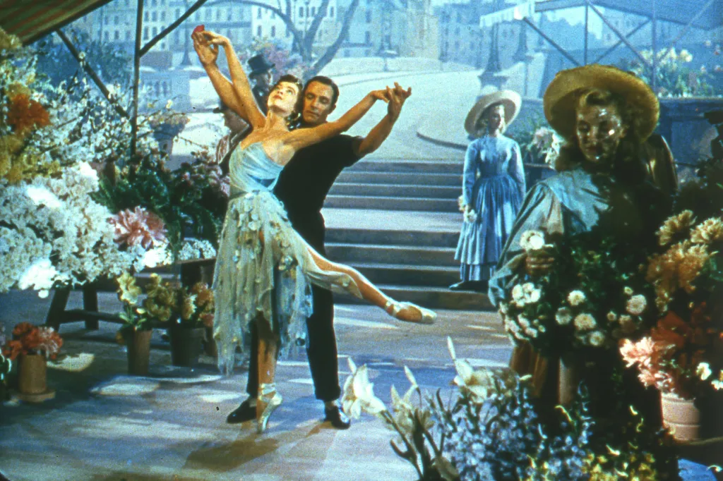 Gene Kelly et Leslie Caron dans Un Américain à Paris